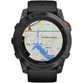 fenix 7X Pro Solar Smartwatch - 51mm, Slate Gray Case, Black Band