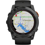 fenix 7X Pro Solar Smartwatch - 51mm, Slate Gray Case, Black Band