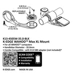 Wahoo Max XL Mount - Wahoo MAX XL Computer Mount