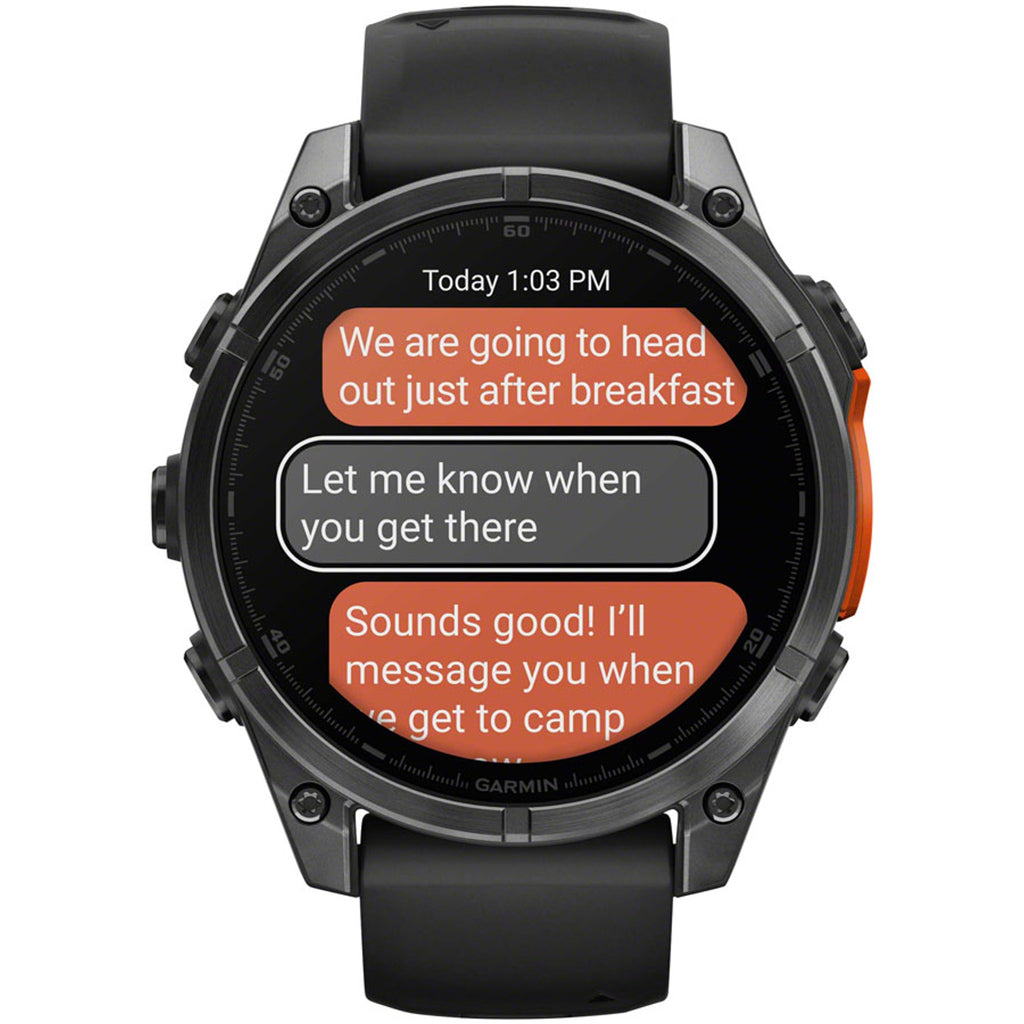 fenix 8 Smartwatch AMOLED Sapphire - fenix 8 Smartwatch