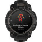 Instinct 3 GPS Smartwatch - 45mm, AMOLED, Black/Black
