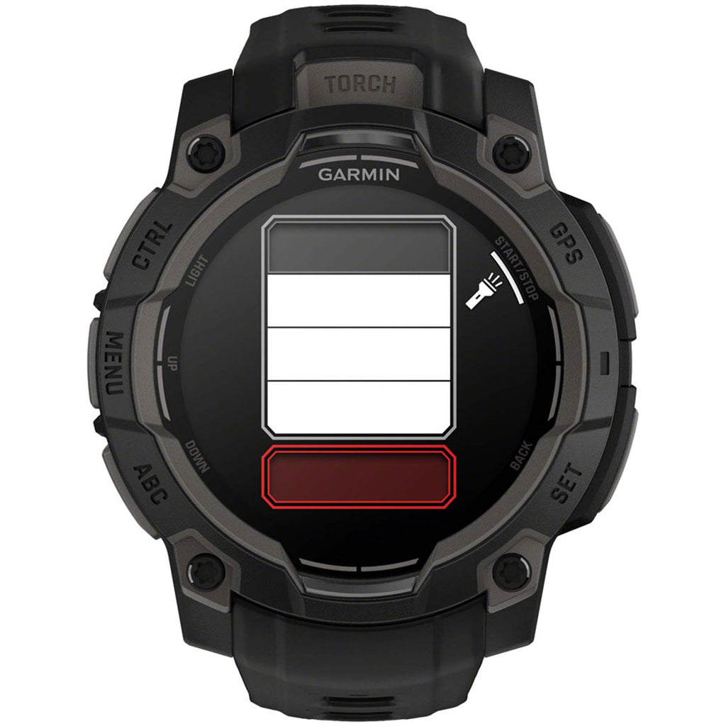 Instinct 3 GPS Smartwatch - 45mm, AMOLED, Black/Black