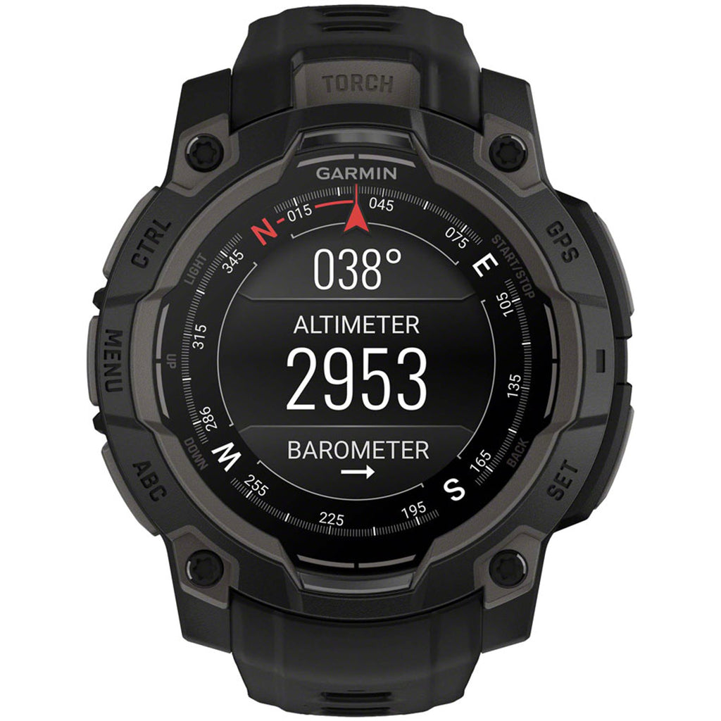Instinct 3 GPS Smartwatch - 45mm, AMOLED, Black/Black