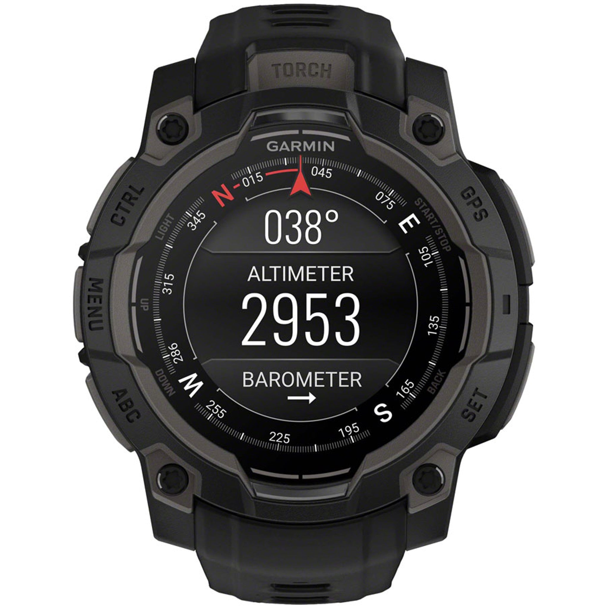 Instinct 3 GPS Smartwatch - 45mm, AMOLED, Black/Black