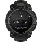Instinct 3 GPS Smartwatch - 45mm, AMOLED, Black/Black