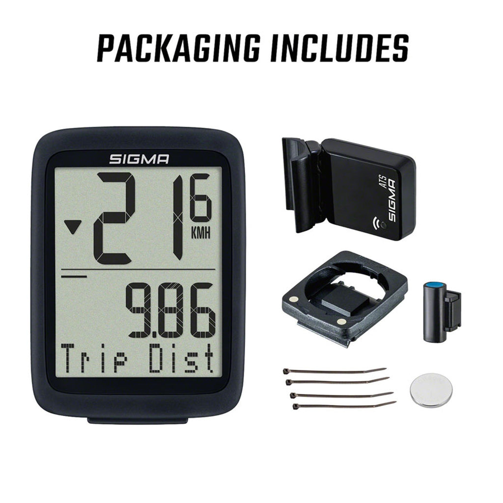 BC 8.0 WL ATS Bike Computer - Wireless, Black