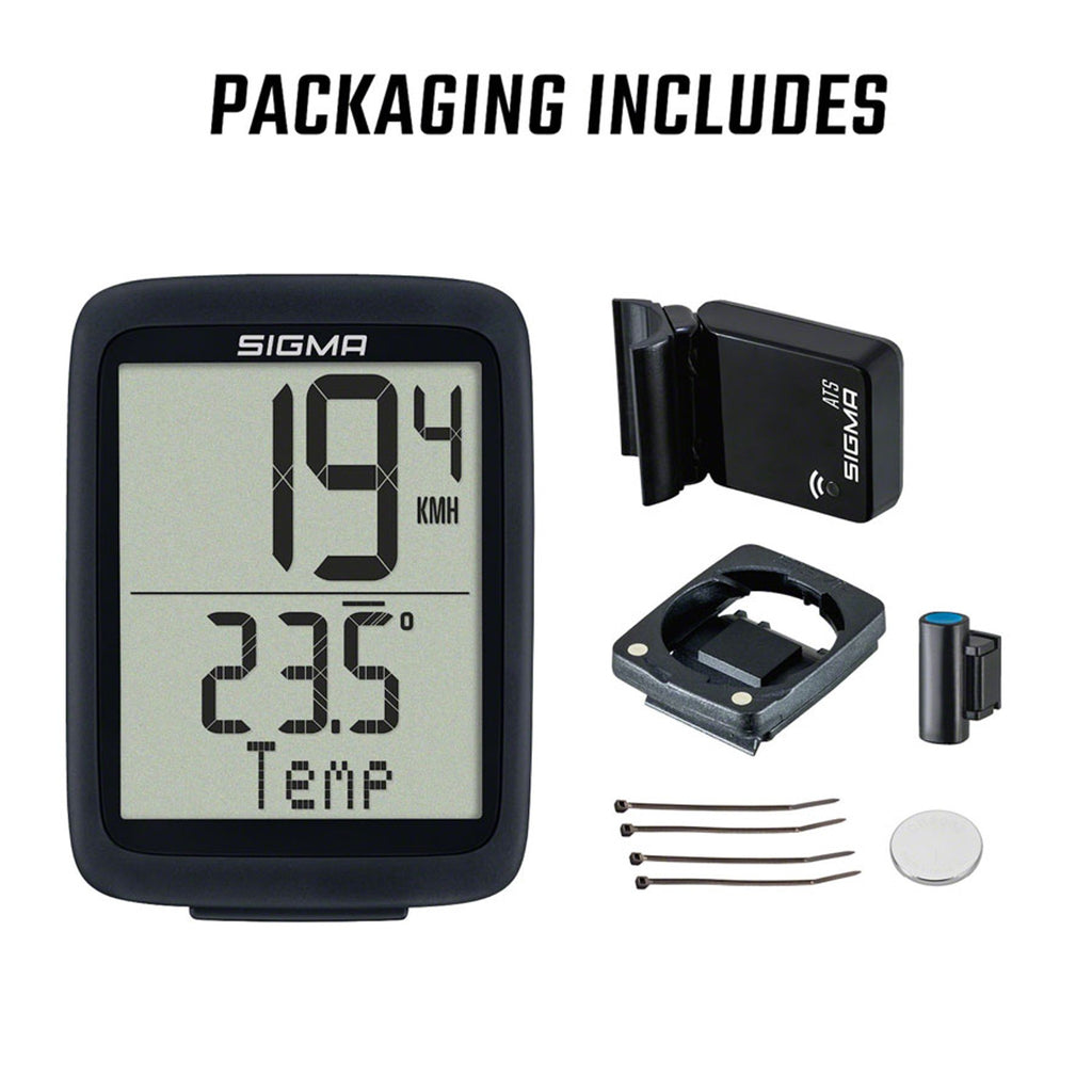 BC 10.0 WL ATS Bike Computer - Wireless, Black