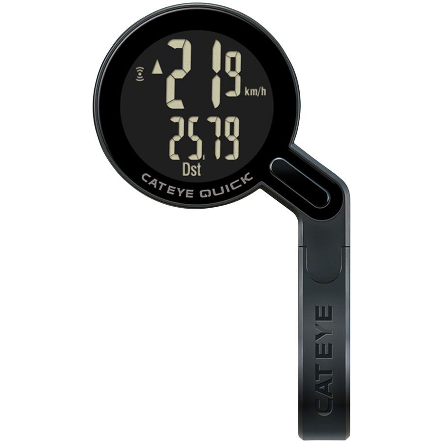 Quick Bike Computer - Wireless, Black