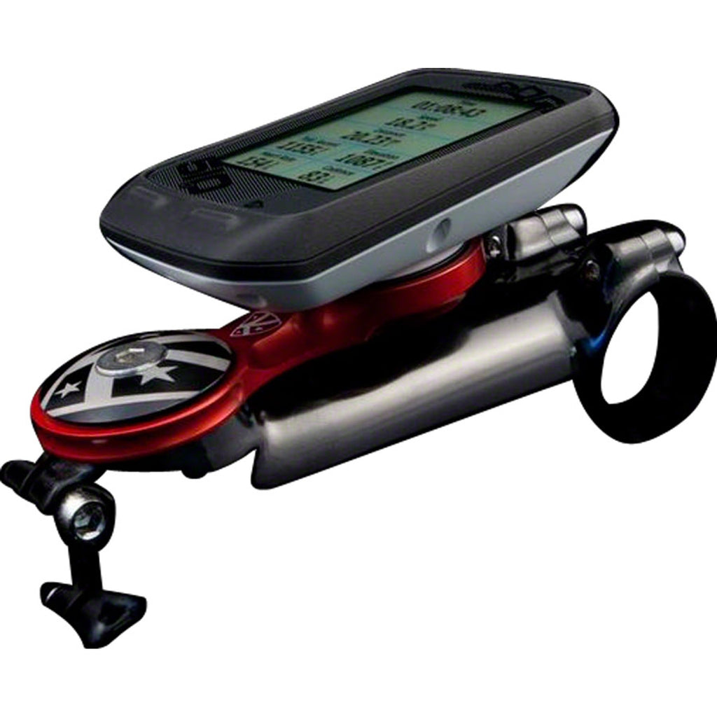 Fixed Stem Mount for Garmin Quarter Turn Type Computers, Black