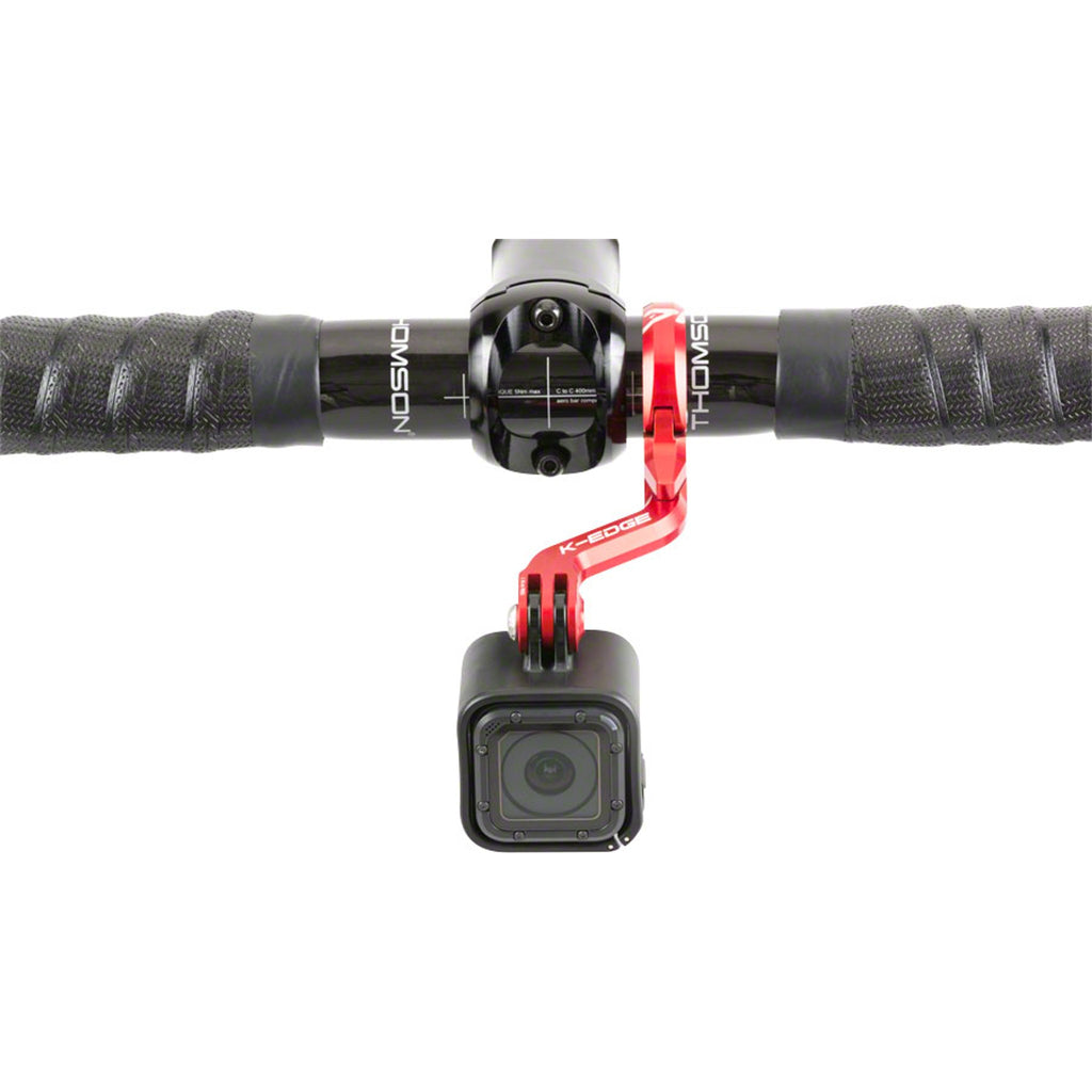 Go Big Pro Universal Action Camera and Light On-Center Handlebar Mount 31.8mm: Black