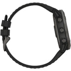 Fenix 6X Pro Solar GPS Watch - Carbon Gray/Black