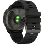 Fenix 6X Pro Solar GPS Watch - Carbon Gray/Black
