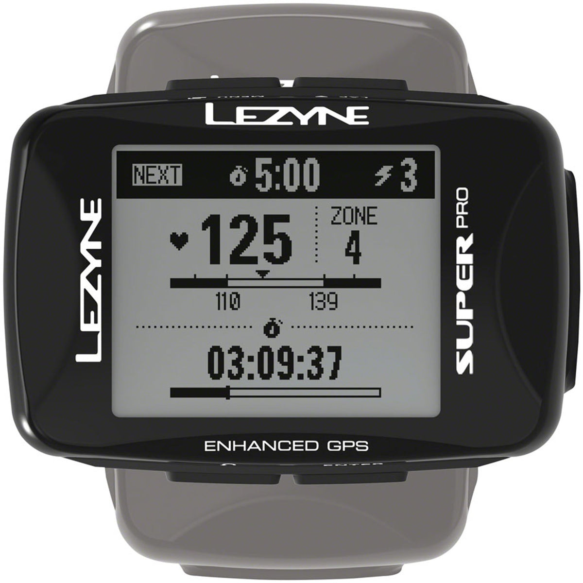 Super Pro GPS Loaded Bike Computer - GPS, Wireless, Heart Rate Monitor, Black