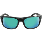 ONE Timberline Polarized Sunglasses: Matte Driftwood Gray with Polarized Smoke Green Mirror Lens