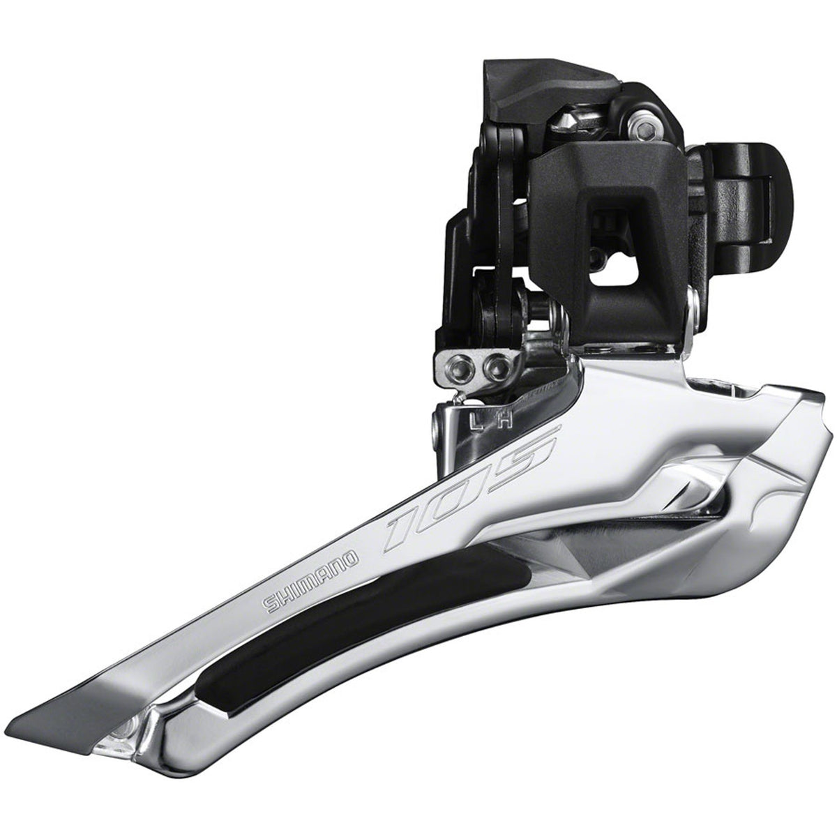 105 FD-R7100 Front Derailleur - 12-Speed - Double - Down-Swing - Down-Pull - 52t Max