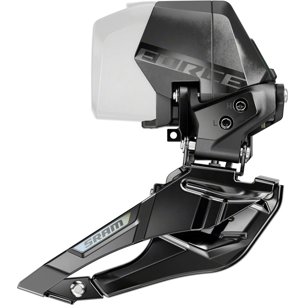 SRAM Force AXS Front Derailleur - 2x12-Speed, Braze-on, (Battery Not Included), Black, E1