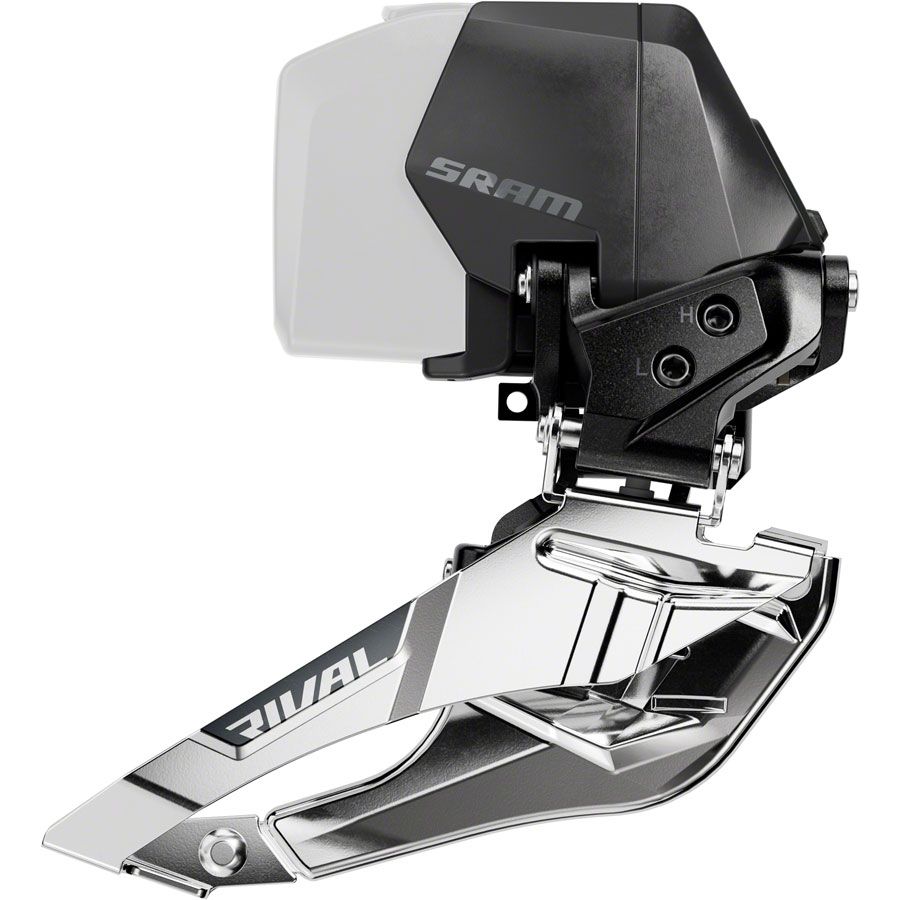 Rival AXS Front Derailleur - 2x12-Speed, Braze-on, (Battery Not Included), Black, E1