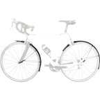 Raceblade Long Fender Set, 700 x 18-25: Black