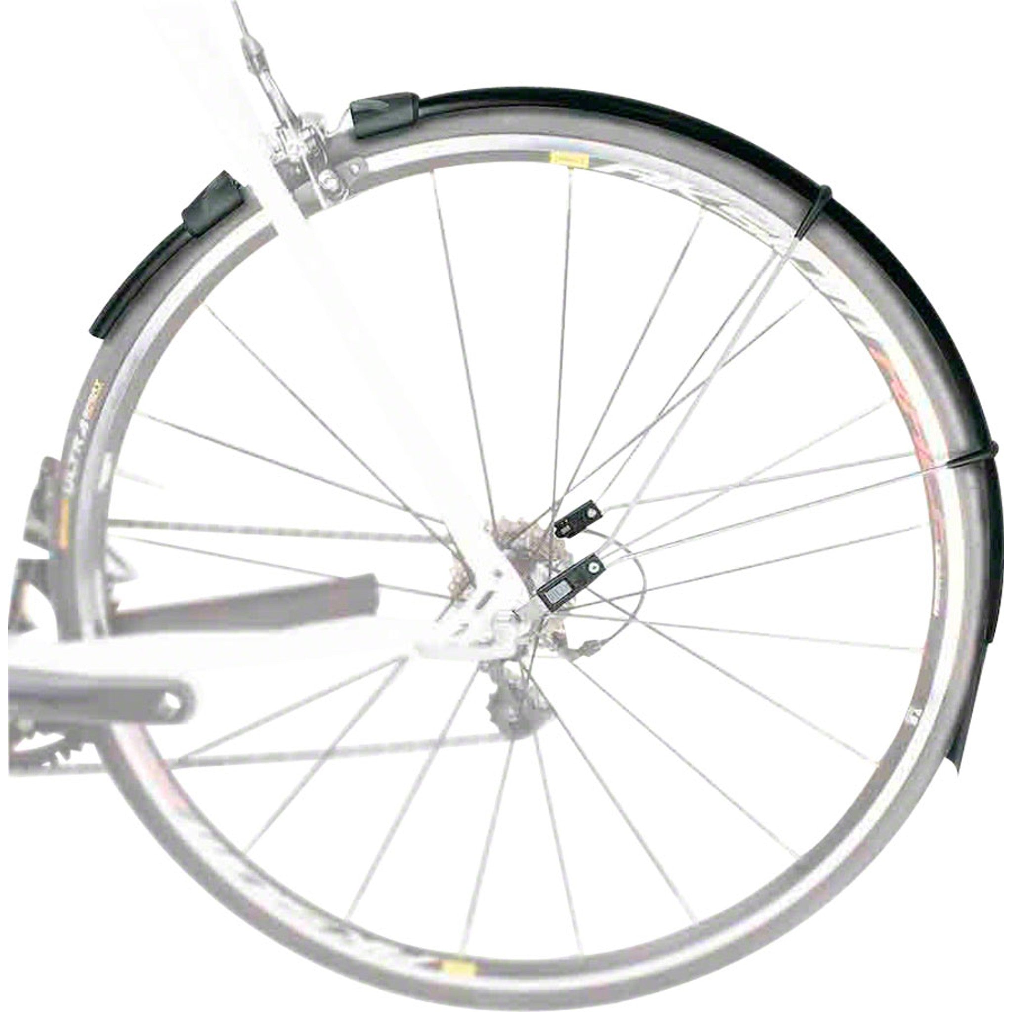 Raceblade Long Fender Set, 700 x 18-25: Black
