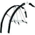 Raceblade Long Fender Set, 700 x 18-25: Black