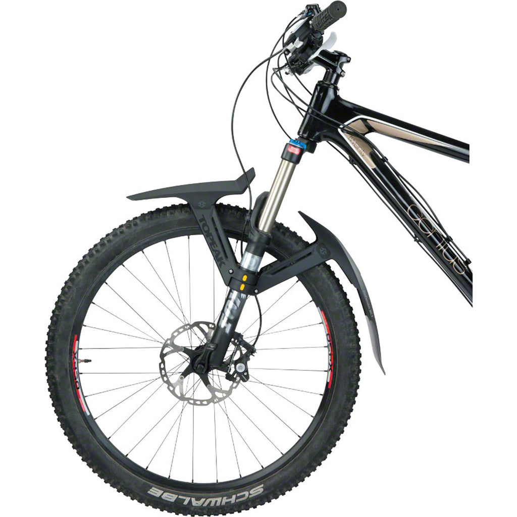 Defender XC1 2-piece Front Fender, Black