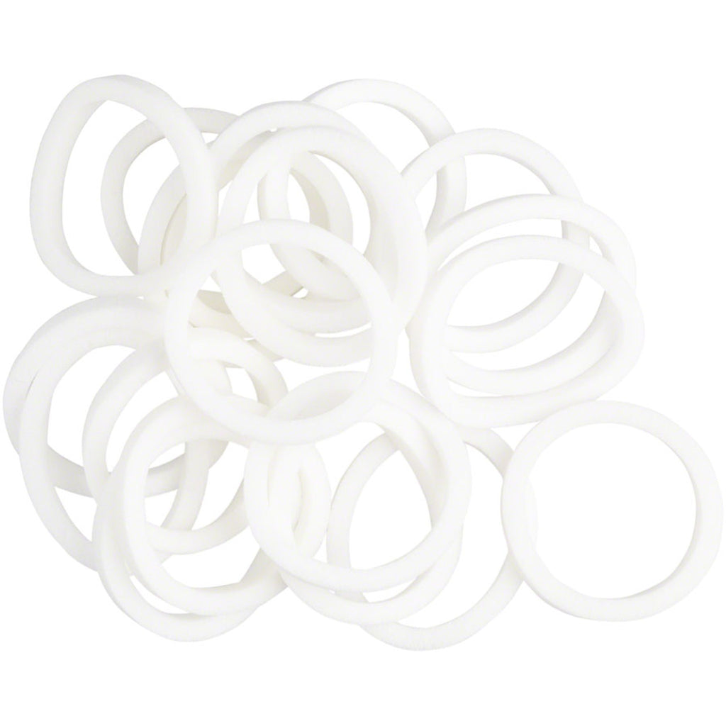 38mm - Dust Wiper Kit - 38mm Flangeless Ultra-low Friction SKF (6mm Foam Rings) - Dust Wiper Kit - 38mm Black, Includes Flangeless Dust Wipers, (QTY 20)