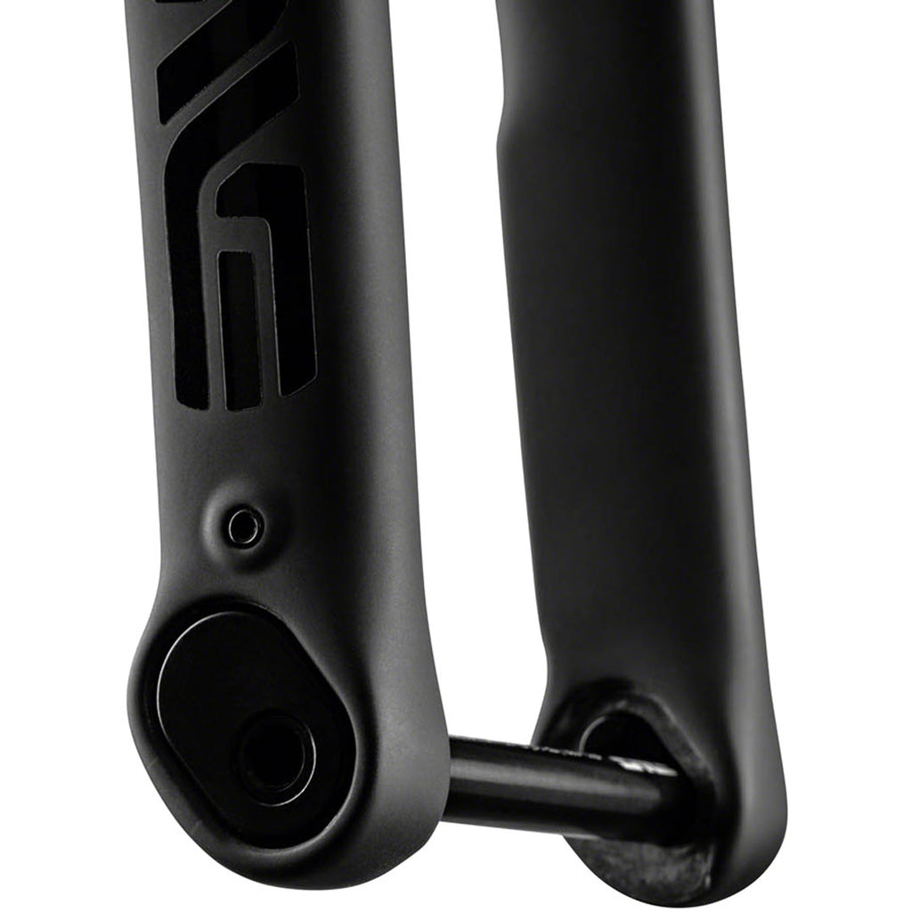 Adventure Fork - 1.5” Tapered, Flat-Mount Disc, Carbon, 12 x 100mm Axle,  49/55 Rake, Black