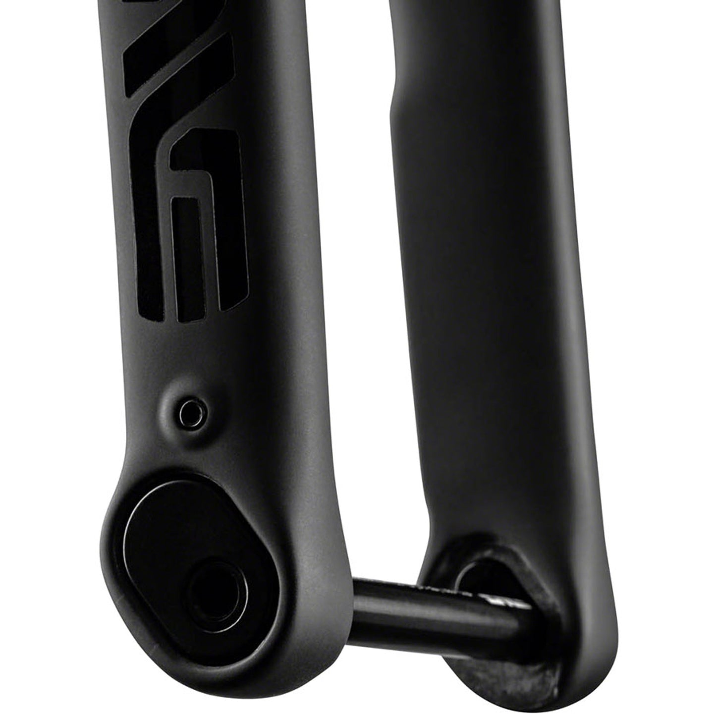 Adventure Fork - 1.5” Tapered, Flat-Mount Disc, Carbon, 12 x 100mm Axle,  49/55 Rake, Black