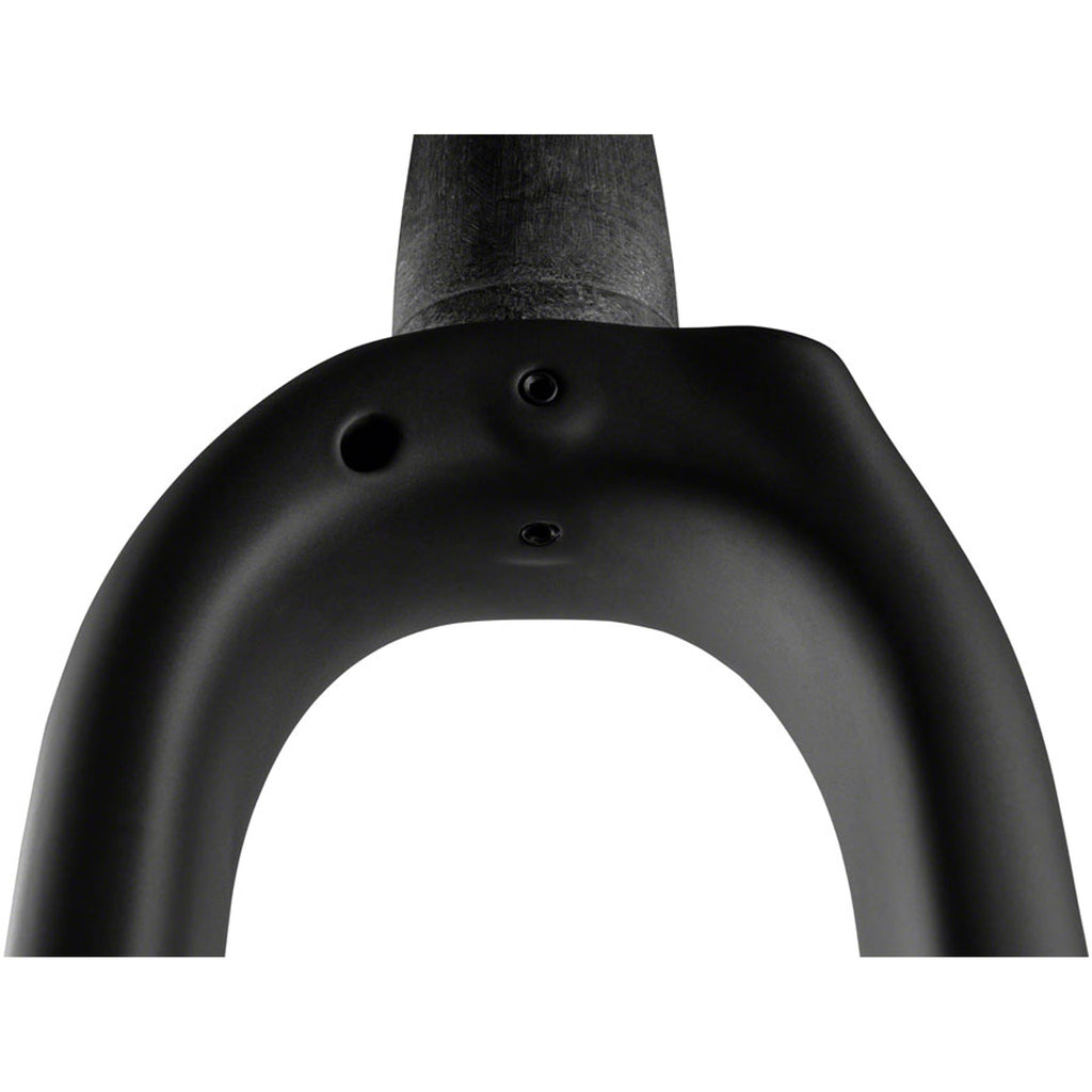 Adventure Fork - 1.5” Tapered, Flat-Mount Disc, Carbon, 12 x 100mm Axle,  49/55 Rake, Black