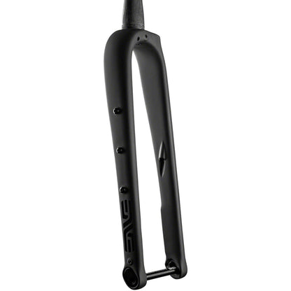 Adventure Fork - 1.5” Tapered, Flat-Mount Disc, Carbon, 12 x 100mm Axle,  49/55 Rake, Black