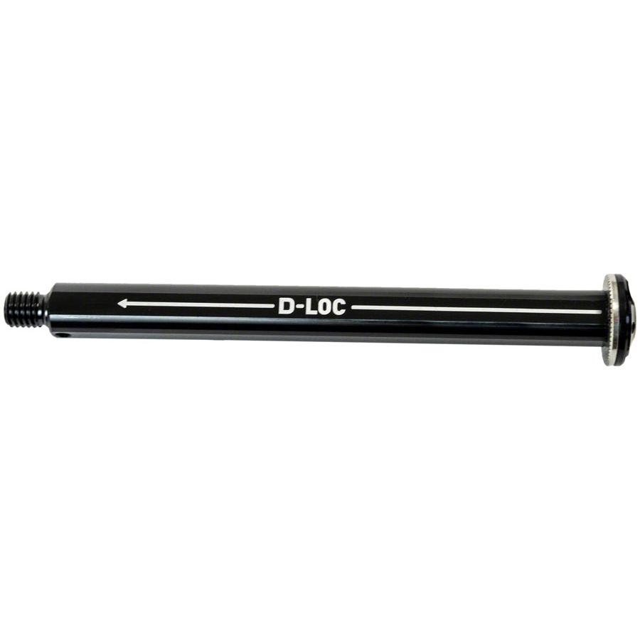 Helm D-Loc Bolt-On Thru Axle, Black, V2