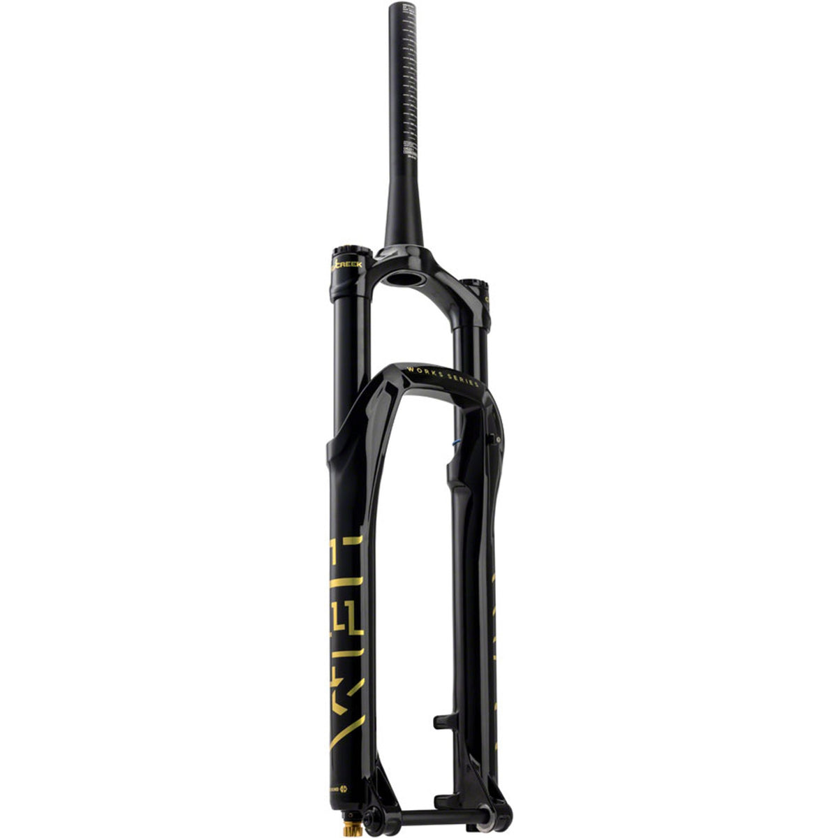 Helm MKII Work Series Suspension Fork - 29", 120mm, 15 x 110 mm, 44mm Offset, Black/Gold