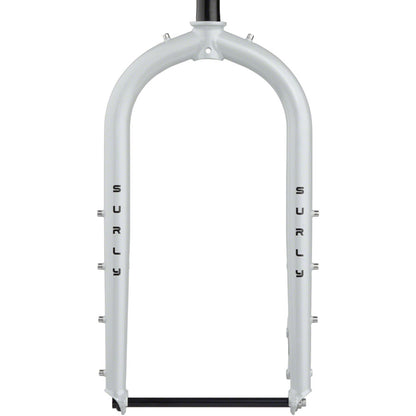 Moonlander Fork - 24", Steel, 12 x 197mm, 1-1/8" Straight Steerer, Lunar Dust Gray