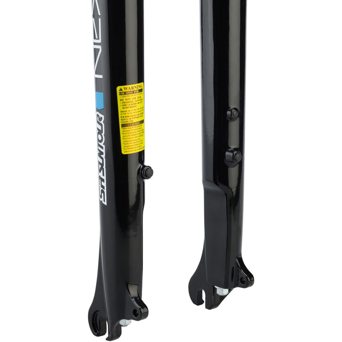 Nex Suspension Fork - 700c, 1-1/8" Threadless Steerer, 50mm, Rim, Black