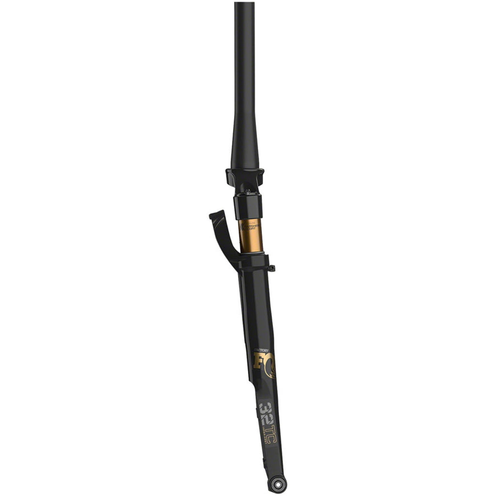 32 Taper-Cast Factory Suspension Fork - 700c, 40 mm, 12 x 100 mm, Kabolt, 45mm Offset, GRIP SL Damper, 3-Position, Shiny Black