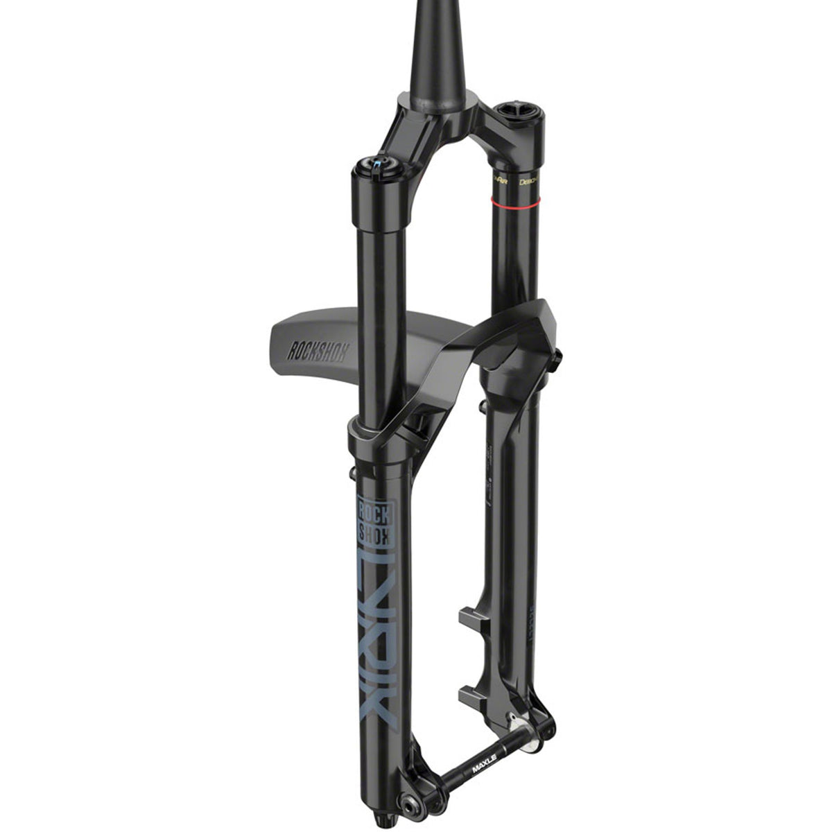 Lyrik Select Charger RC Suspension Fork - D1 - 15 x 110mm - Gloss Black - 15mm Thru x 110mm - Tapered - Crown
