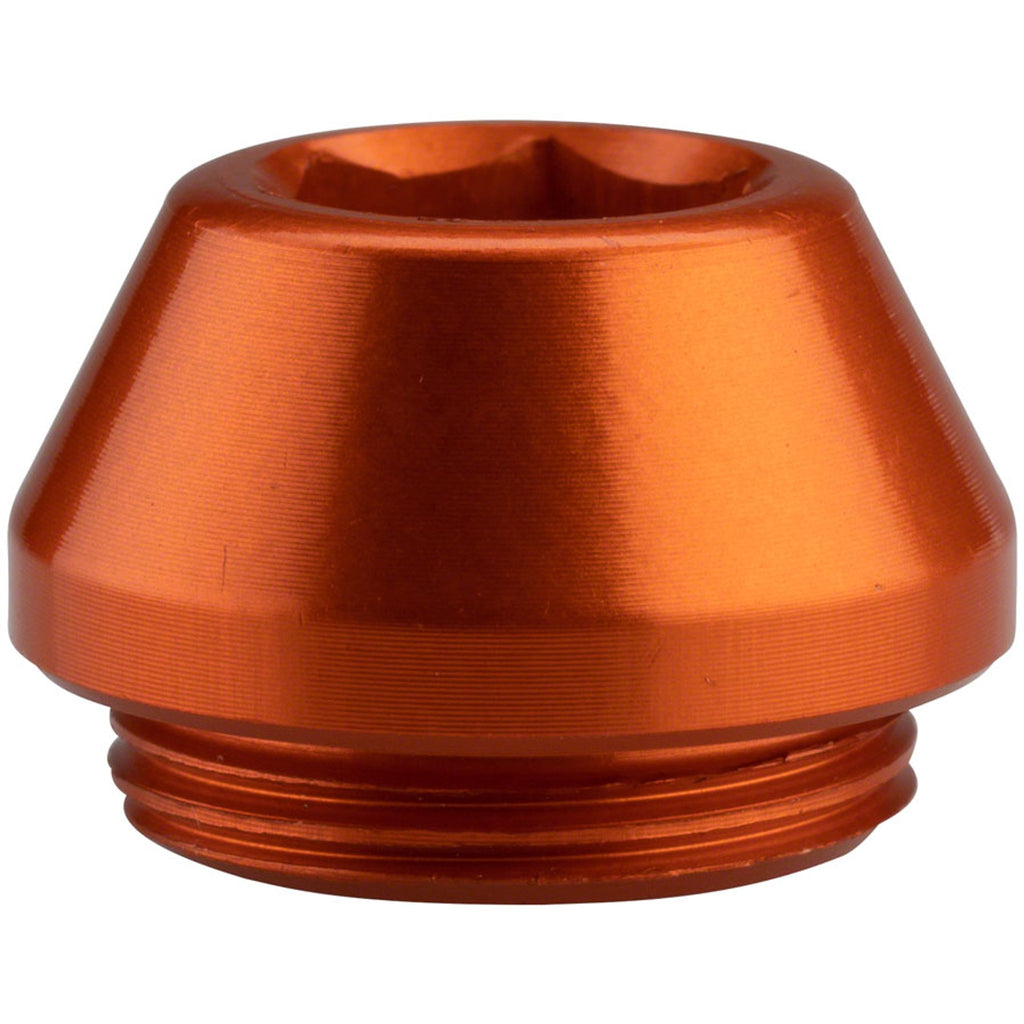 12mm Rear Thru Axle Axle Cap Orange