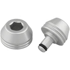 Axle Trainer Caps Silver