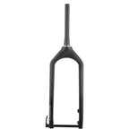 WHISKY No.9 Fat Fork - 15 x 150mm Thru-Axle, 1.5" Tapered Carbon Steerer ,Post Mount Disc, 51mm Offset, Matte Black