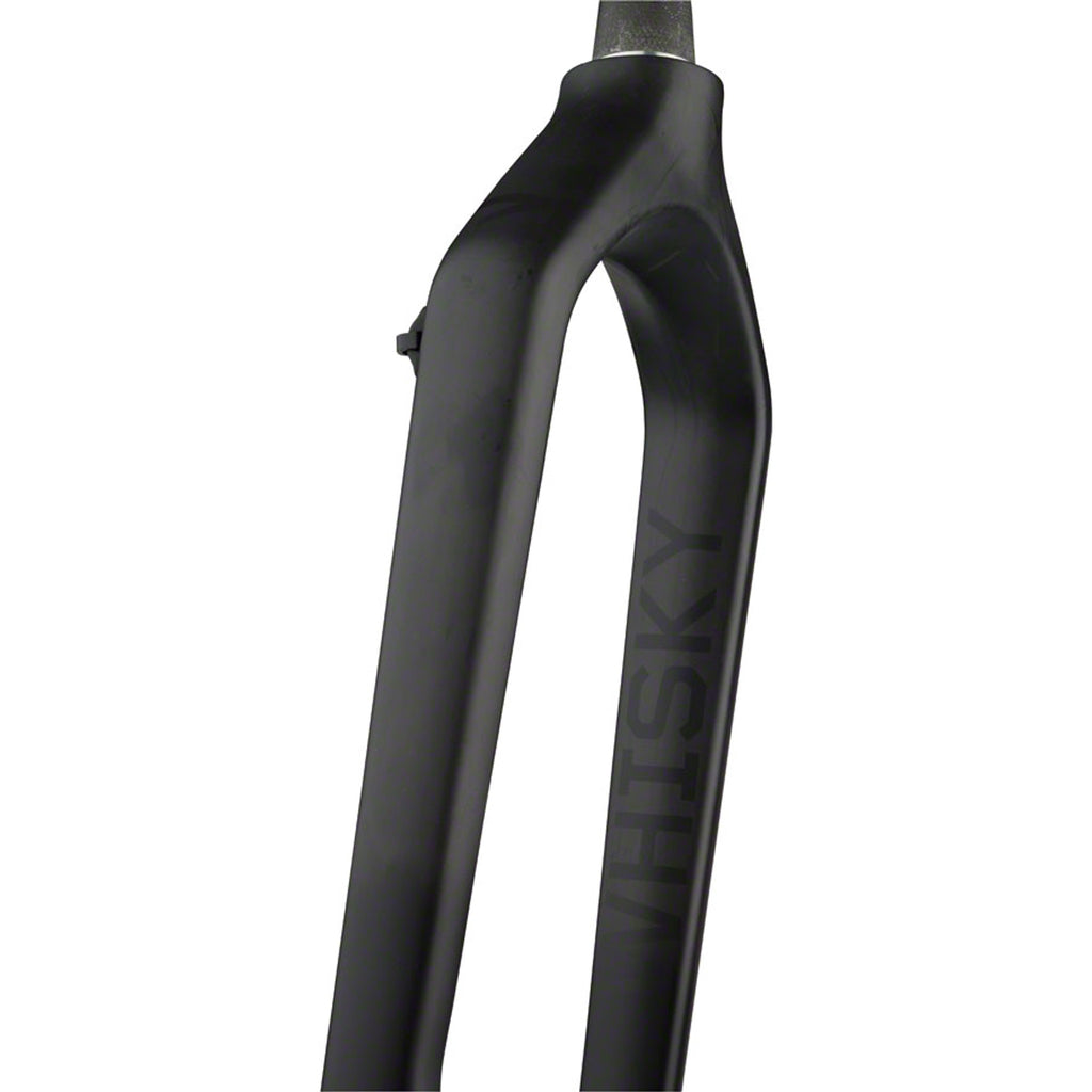 WHISKY No.9 Fat Fork - 15 x 150mm Thru-Axle, 1.5" Tapered Carbon Steerer ,Post Mount Disc, 51mm Offset, Matte Black