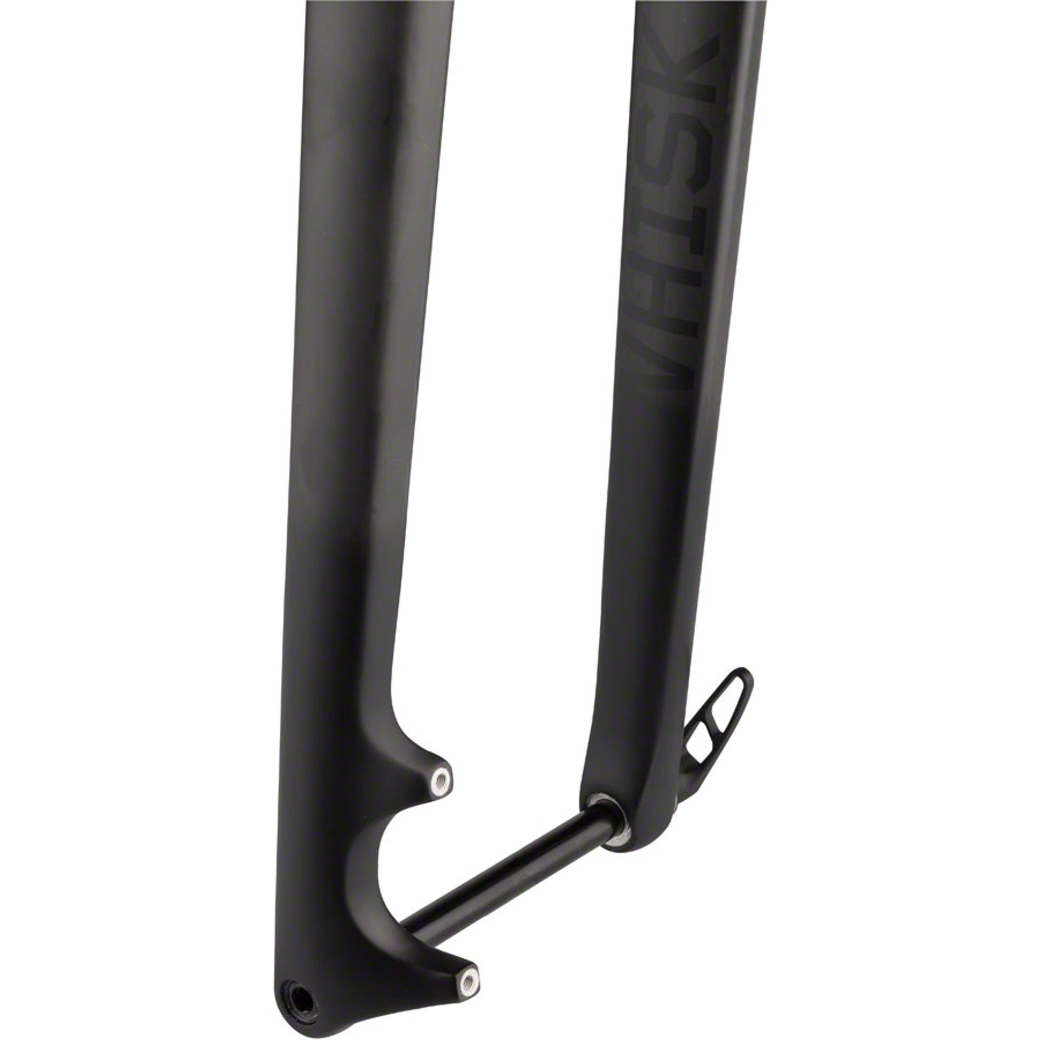 WHISKY No.9 Fat Fork - 15 x 150mm Thru-Axle, 1.5" Tapered Carbon Steerer ,Post Mount Disc, 51mm Offset, Matte Black
