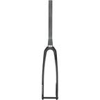 WHISKY No.9 RD+ Fork - 12mm Thru-Axle, 1.5" Tapered Carbon Steerer, Flat Mount Disc, Matte Black
