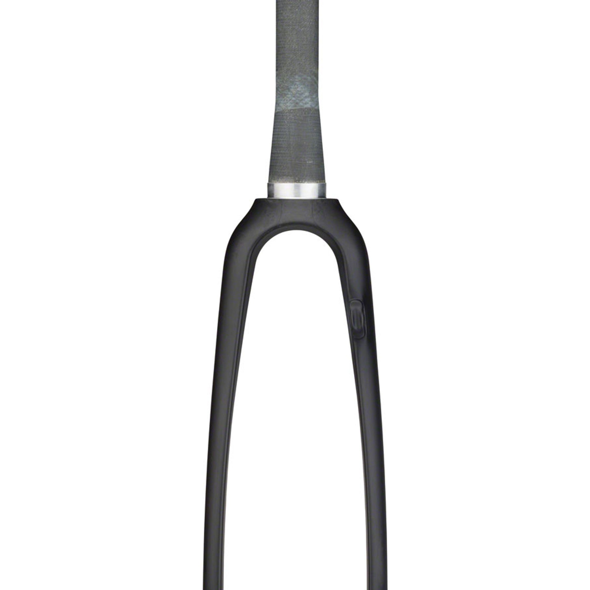 WHISKY No.9 RD+ Fork - 12mm Thru-Axle, 1.5" Tapered Carbon Steerer, Flat Mount Disc, Matte Black