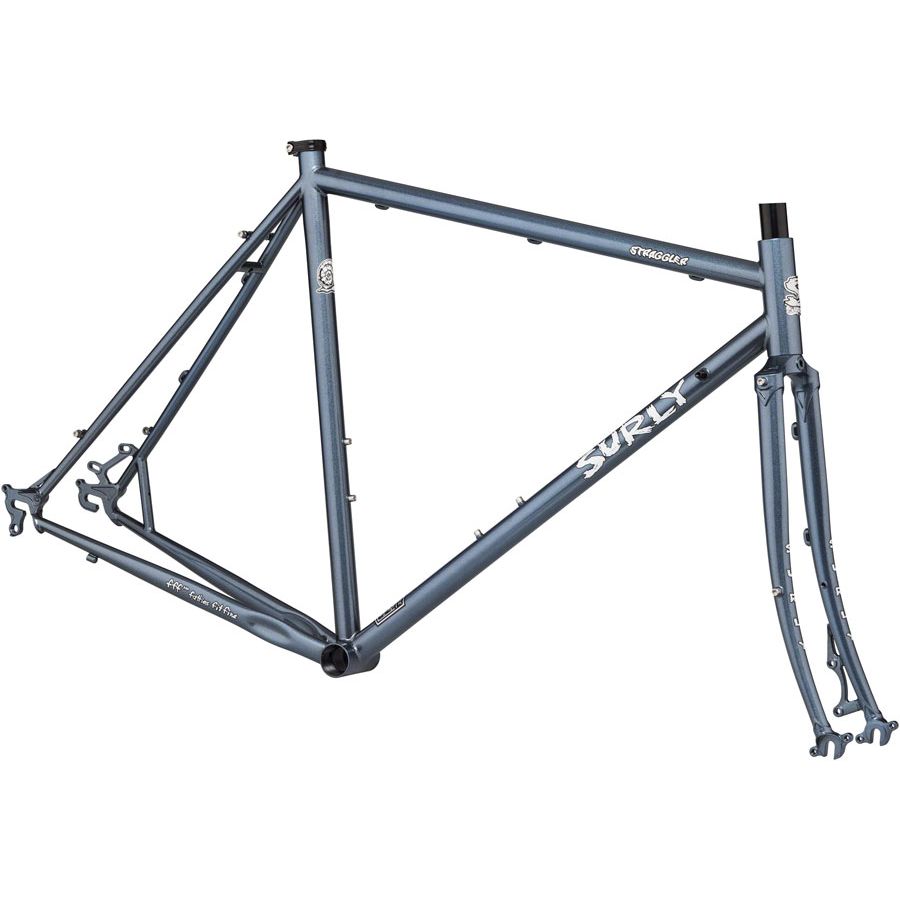 Straggler 700c Frameset - Cold Blue Steel