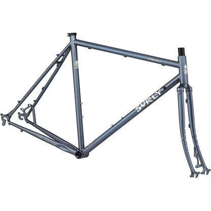 Straggler 700c Frameset - Cold Blue Steel