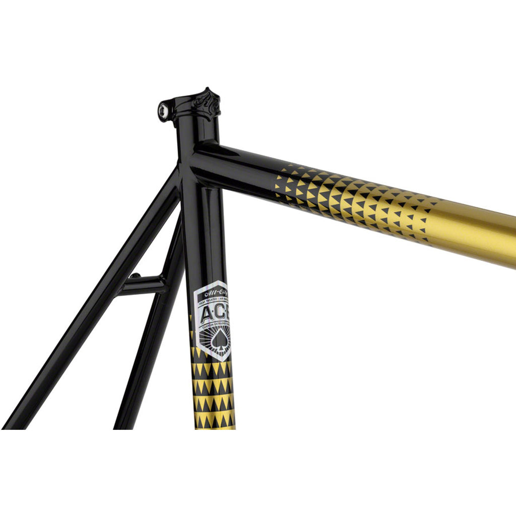 Zig Zag Frame - Golden Leopard - 700c - Steel