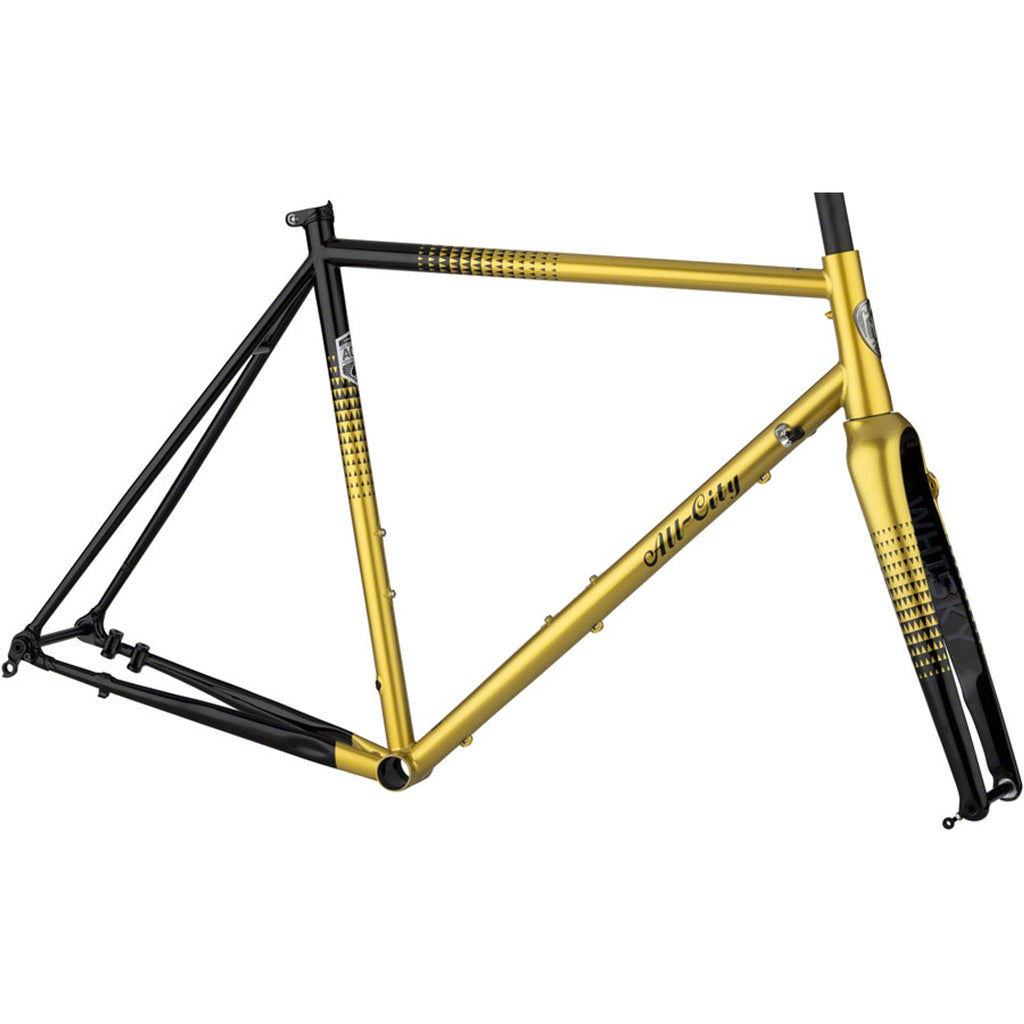 Zig Zag Frame - Golden Leopard - 700c - Steel