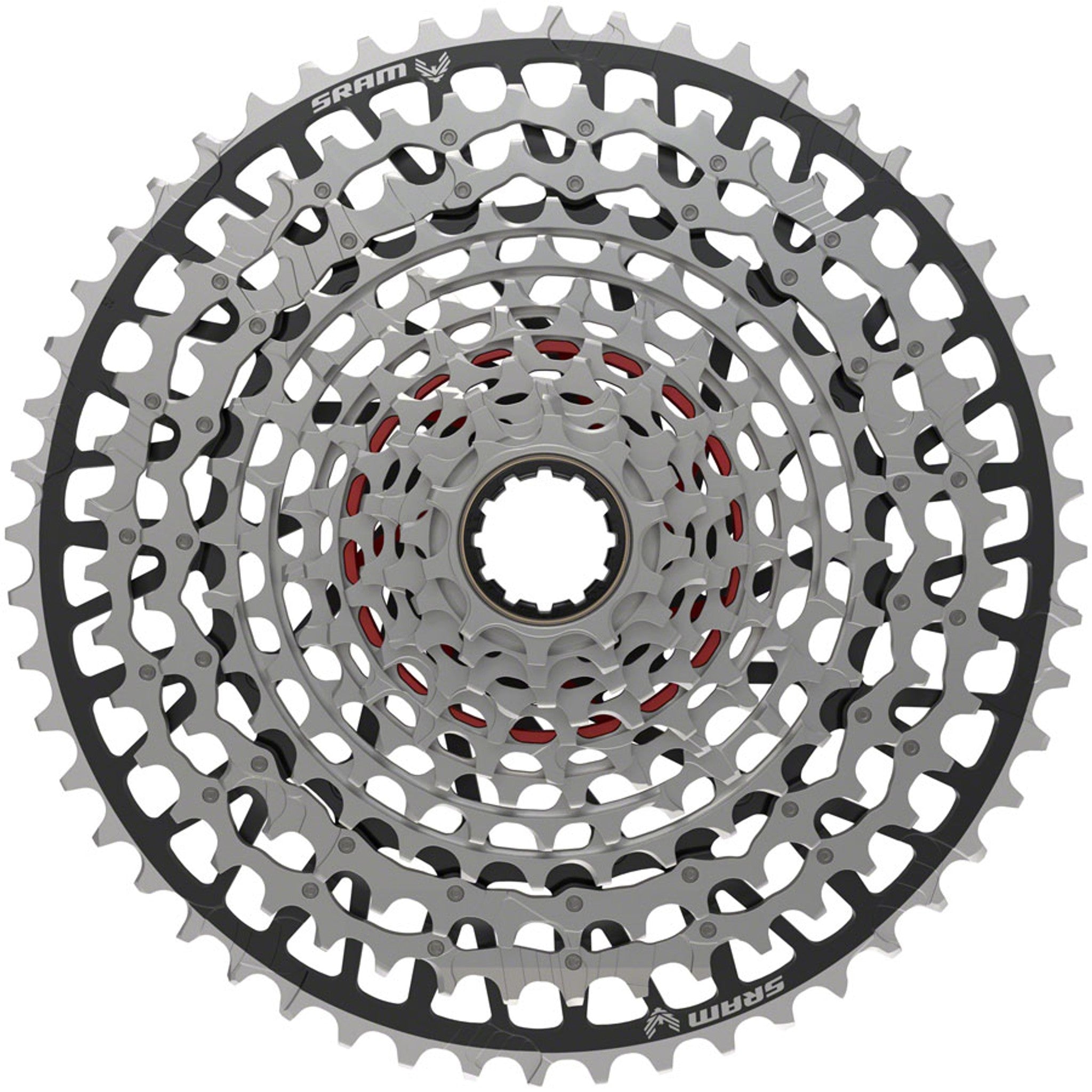XX Eagle T-Type XS-1297 Cassette - 12-Speed, 10-52t, For XD Driver, Silver/Black