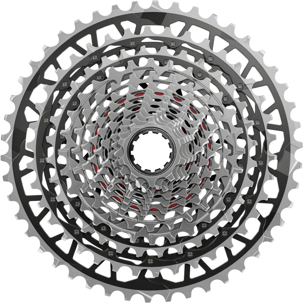 RED XPLR XG-1391 Cassette - 13-Speed, 10-46t, For XDR Driver, Black/Silver, E1