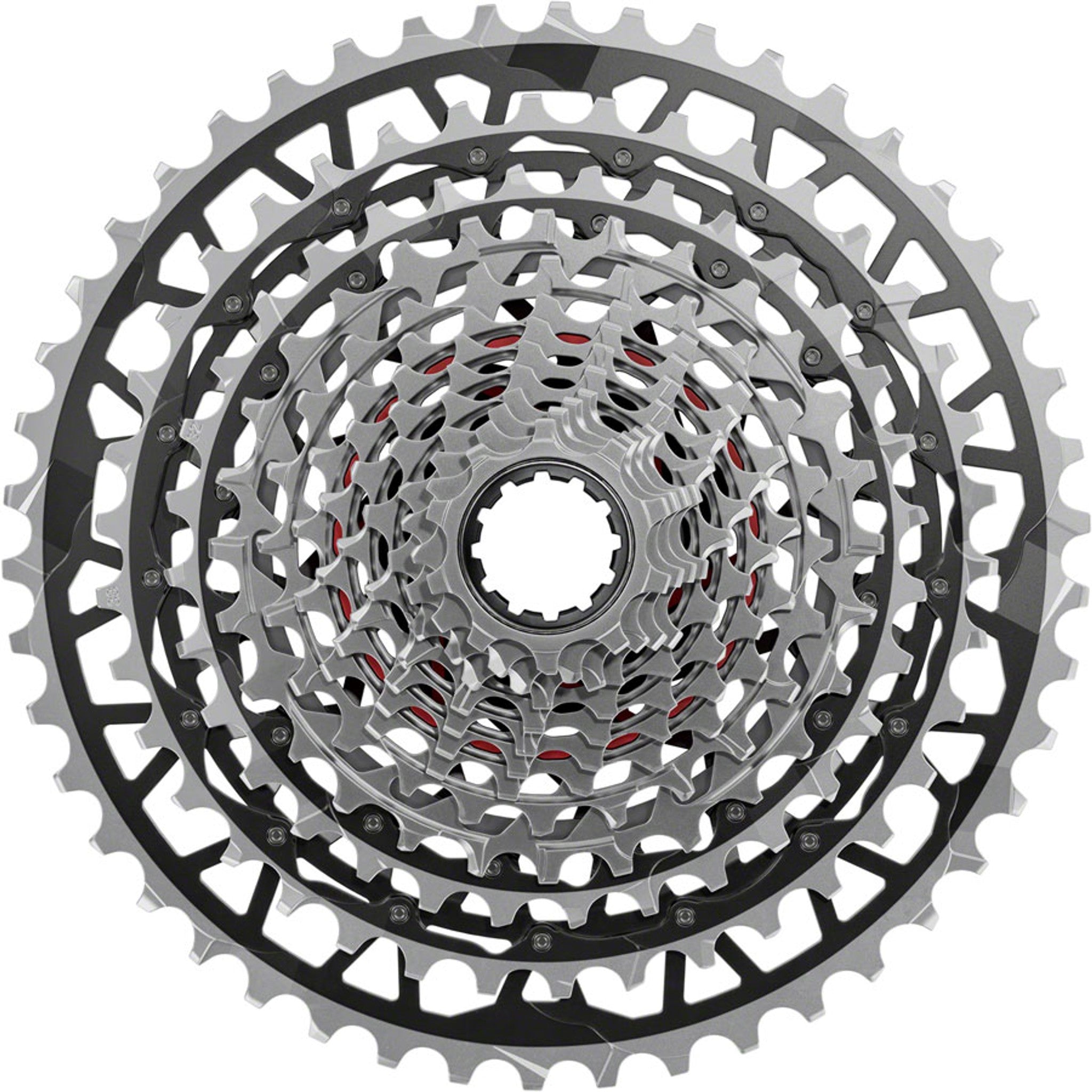 RED XPLR XG-1391 Cassette - 13-Speed, 10-46t, For XDR Driver, Black/Silver, E1